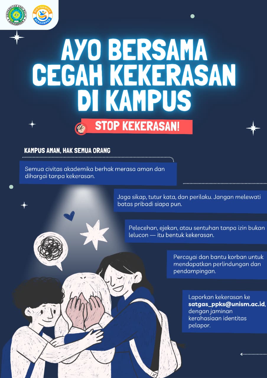 AYO BERSAMA CEGAH KEKERASAN DI KAMPUS